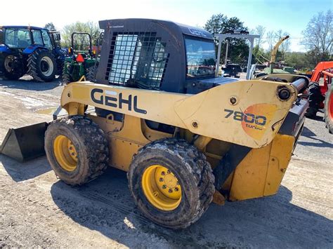 gehl 7800 skid steer for sale|GEHL 7800 Skid Steers Auction Results .